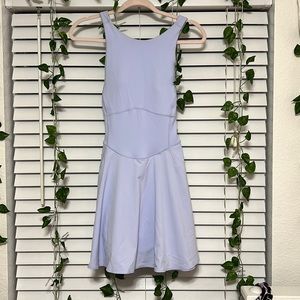 lululemon, court crush dress, size 6, baby blue